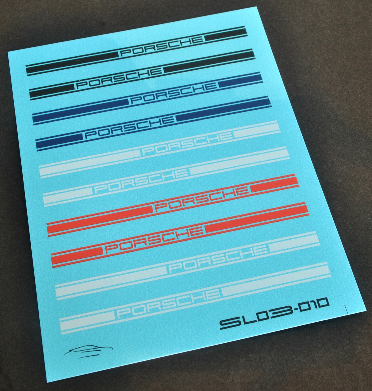 1/24 'Porsche' stripe