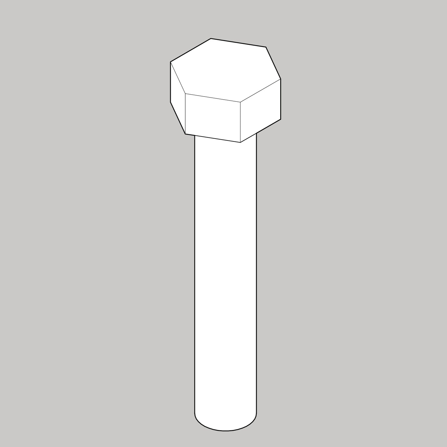 SL06-007: 1.3mm A/F Hex Rivet