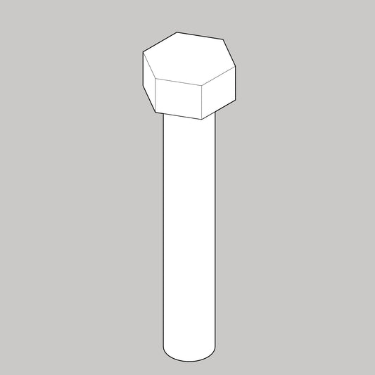 SL06-004: 0.8mm A/F Hex Rivet